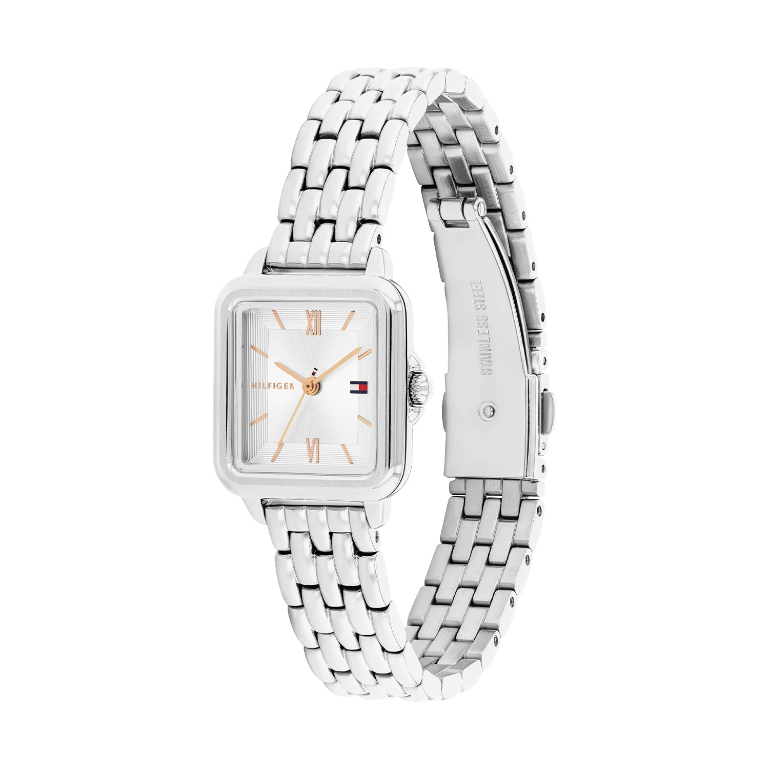 Tommy Hilfiger TH1782830 Horloge Dames Zilverkleurig 24x22,5mm