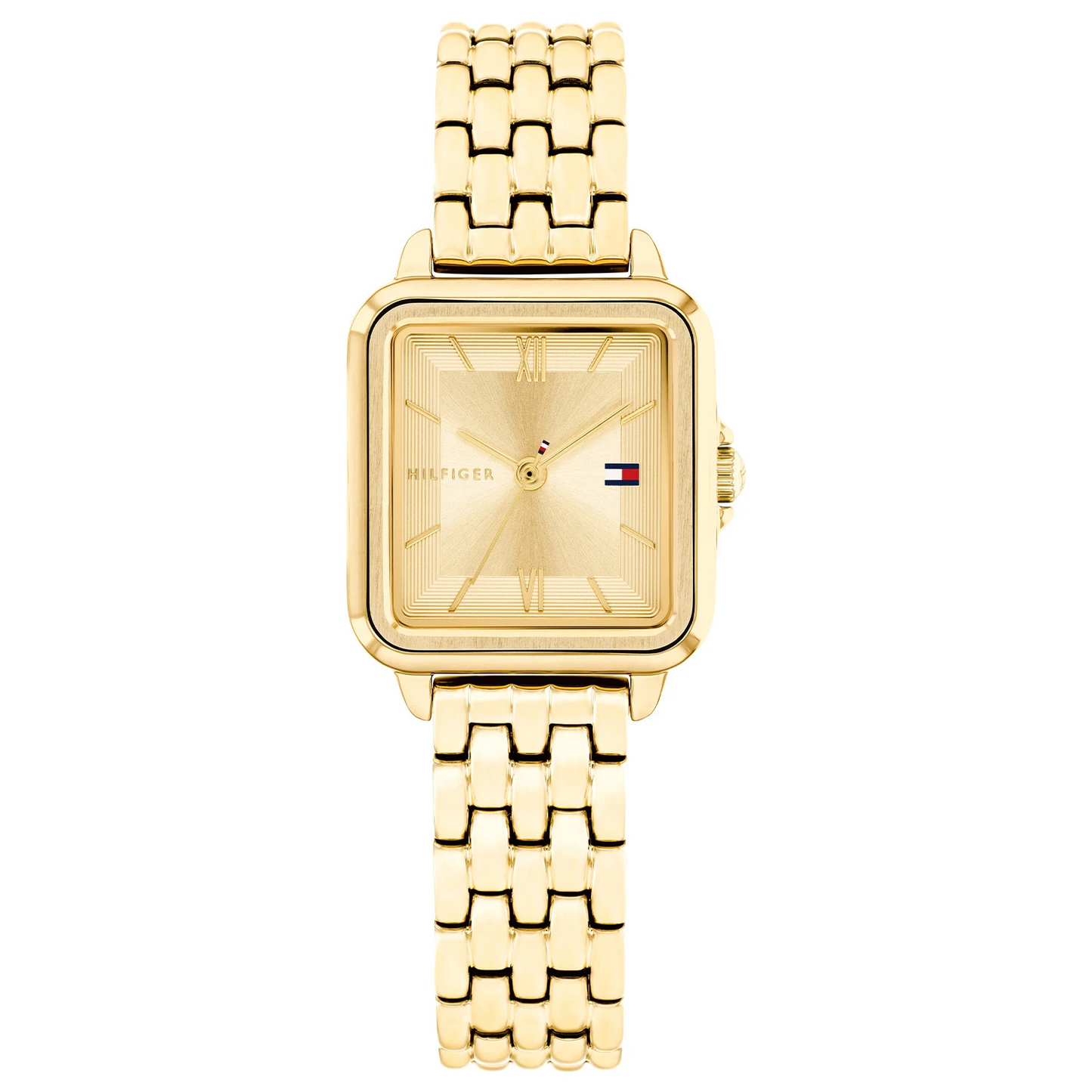 Tommy Hilfiger TH1782832 Horloge Dames Goudkleurig 24x22,5mm