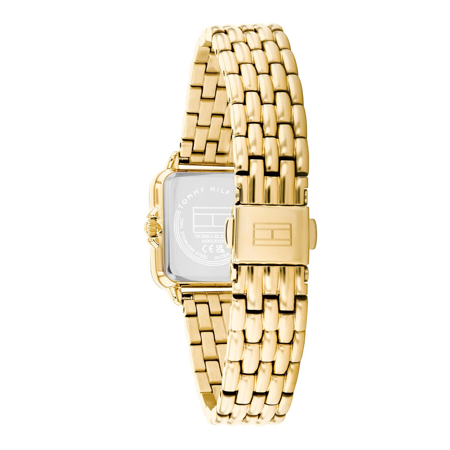 Tommy Hilfiger TH1782832 Horloge Dames Goudkleurig 24x22,5mm