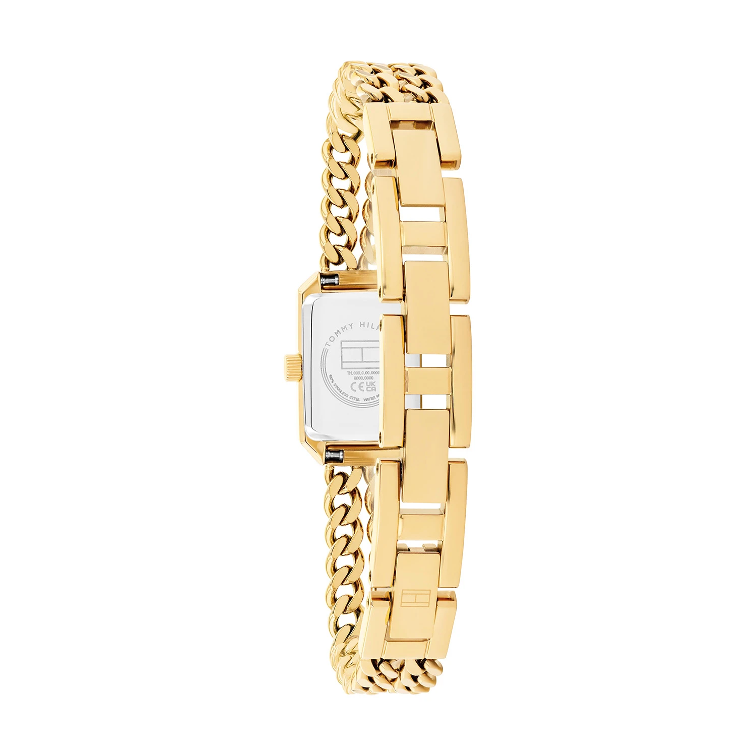 Tommy Hilfiger TH1782842 Horloge Dames Goudkleurig 16x24,5mm