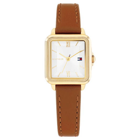 Tommy Hilfiger TH1782859 Horloge Dames Goudkleurig 24x22,5mm