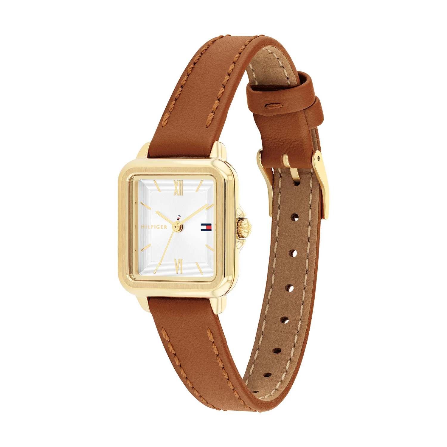 Tommy Hilfiger TH1782859 Horloge Dames Goudkleurig 24x22,5mm