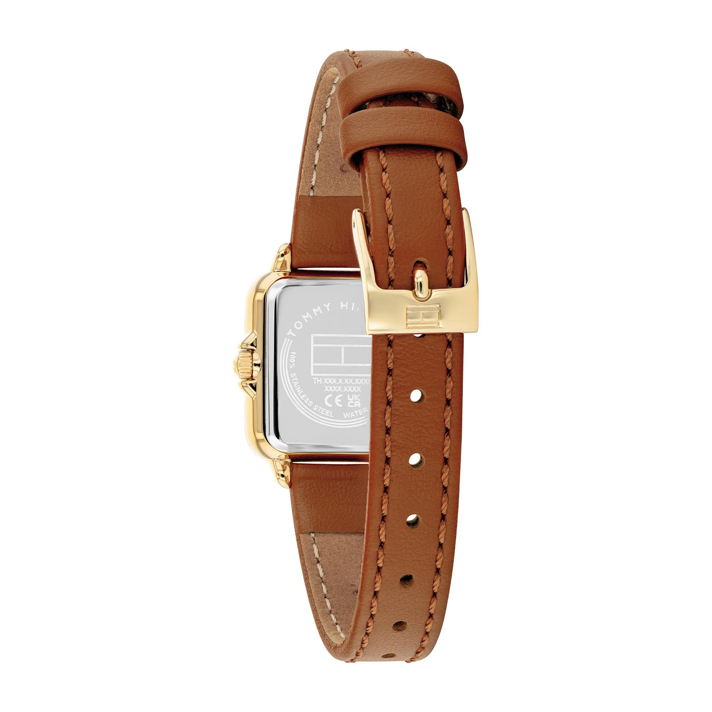 Tommy Hilfiger TH1782859 Horloge Dames Goudkleurig 24x22,5mm