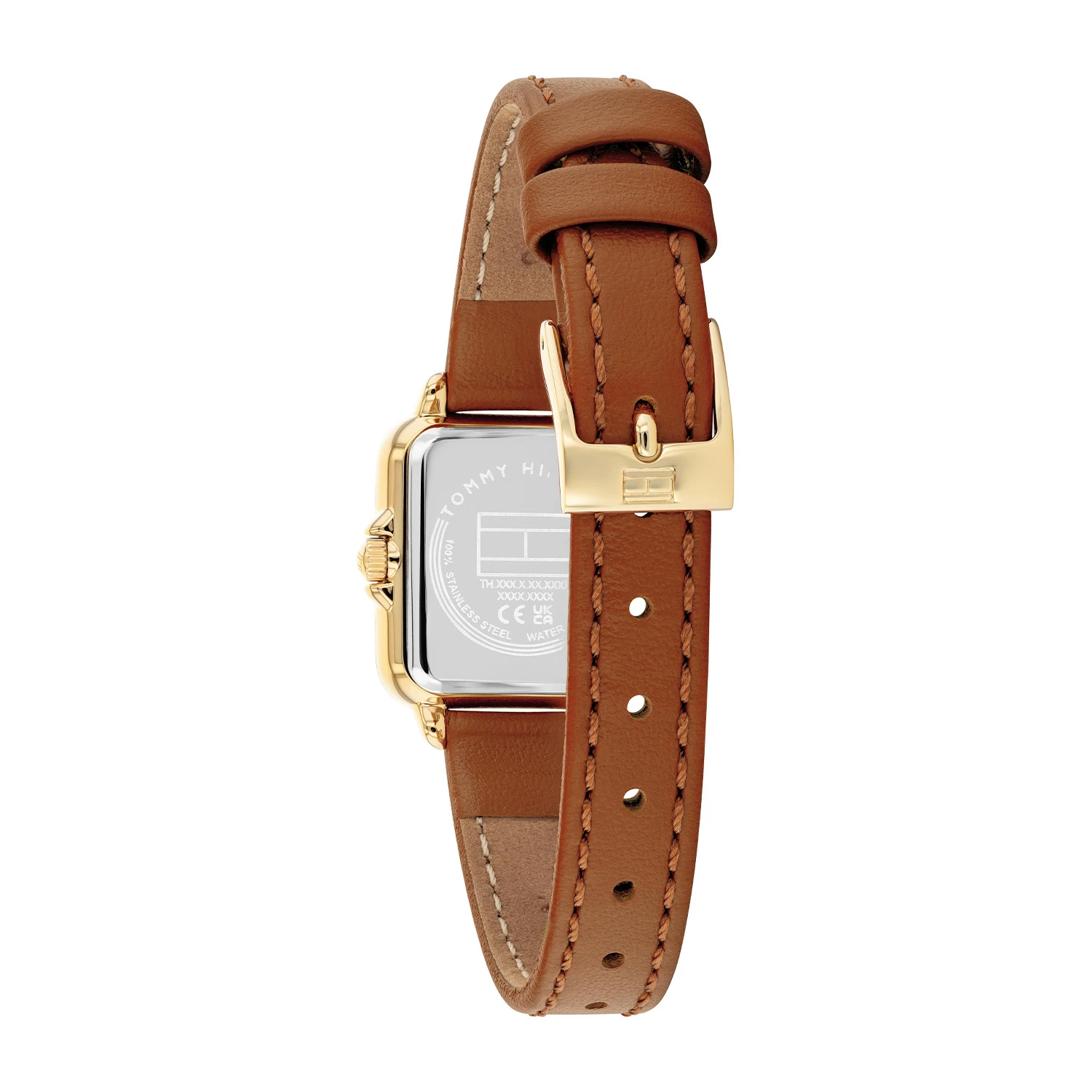 Tommy Hilfiger TH1782859 Horloge Dames Goudkleurig 24x22,5mm