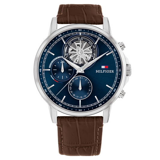 Tommy Hilfiger TH17910629 Horloge Heren Zilvekleurig 44mm