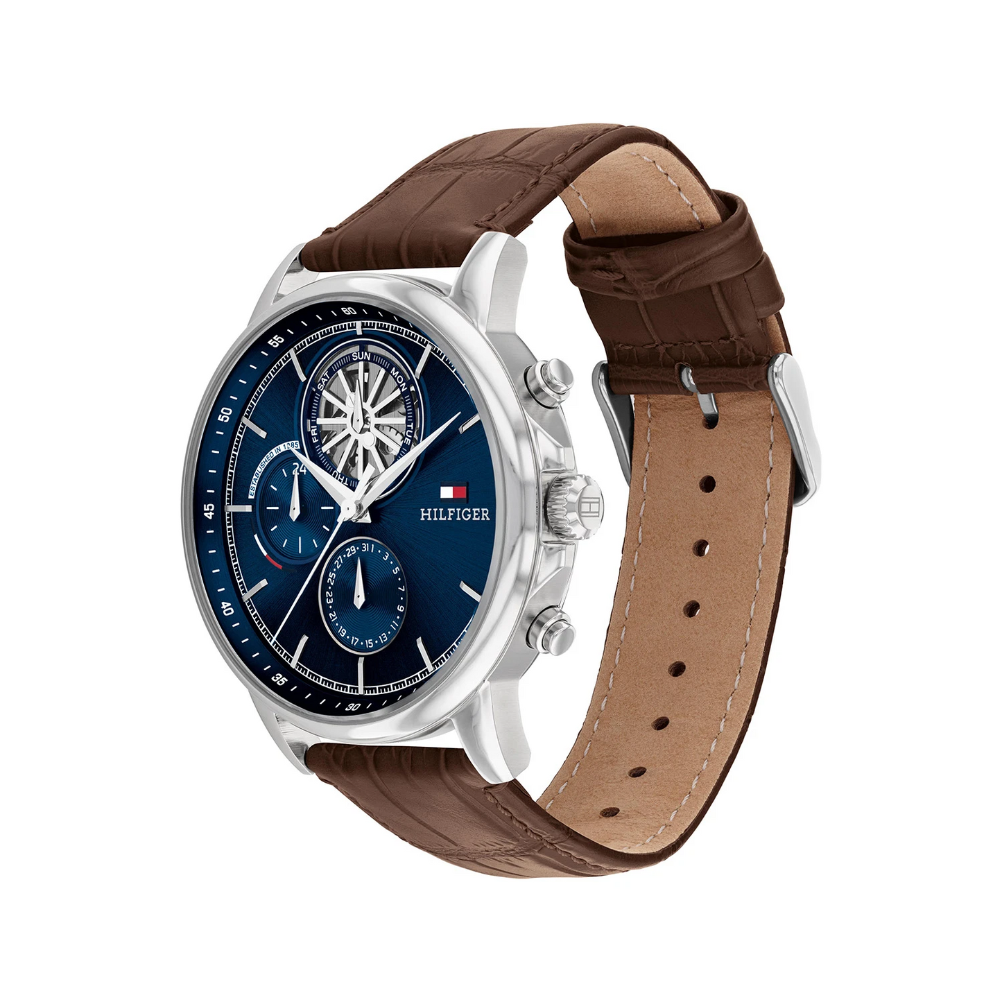 Tommy Hilfiger TH17910629 Horloge Heren Zilvekleurig 44mm