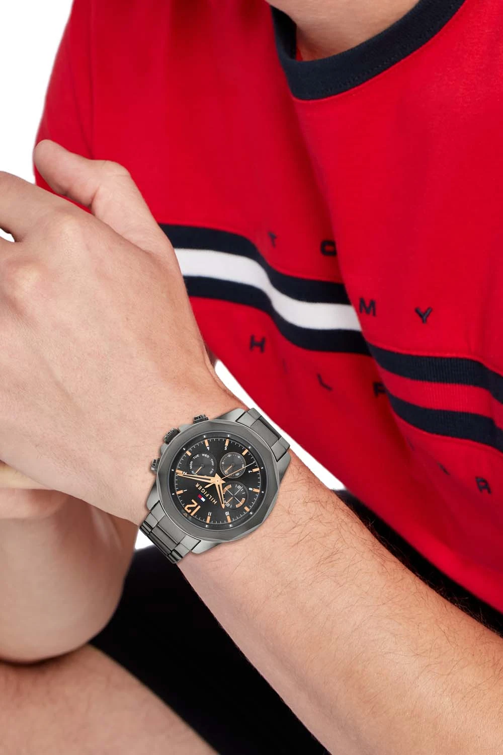 Tommy Hilfiger TH1792061 Horloge Heren Grijs 46mm