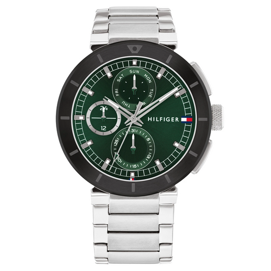 Tommy Hilfiger TH1792117 Horloge Heren Zilverkleurig 44mm