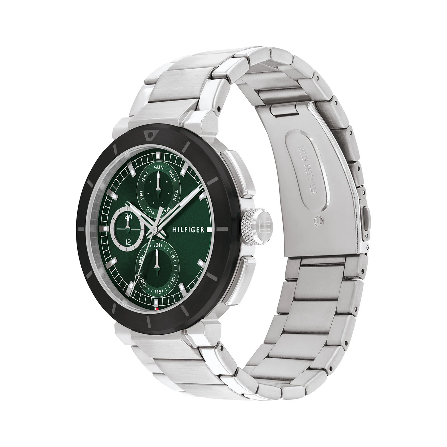 Tommy Hilfiger TH1792117 Horloge Heren Zilverkleurig 44mm