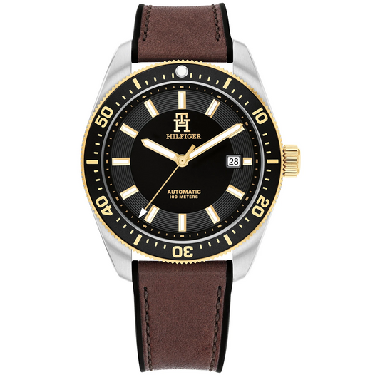 Tommy Hilfiger TH1792142 Horloge Heren Zilverkleurig Automaat 40mm