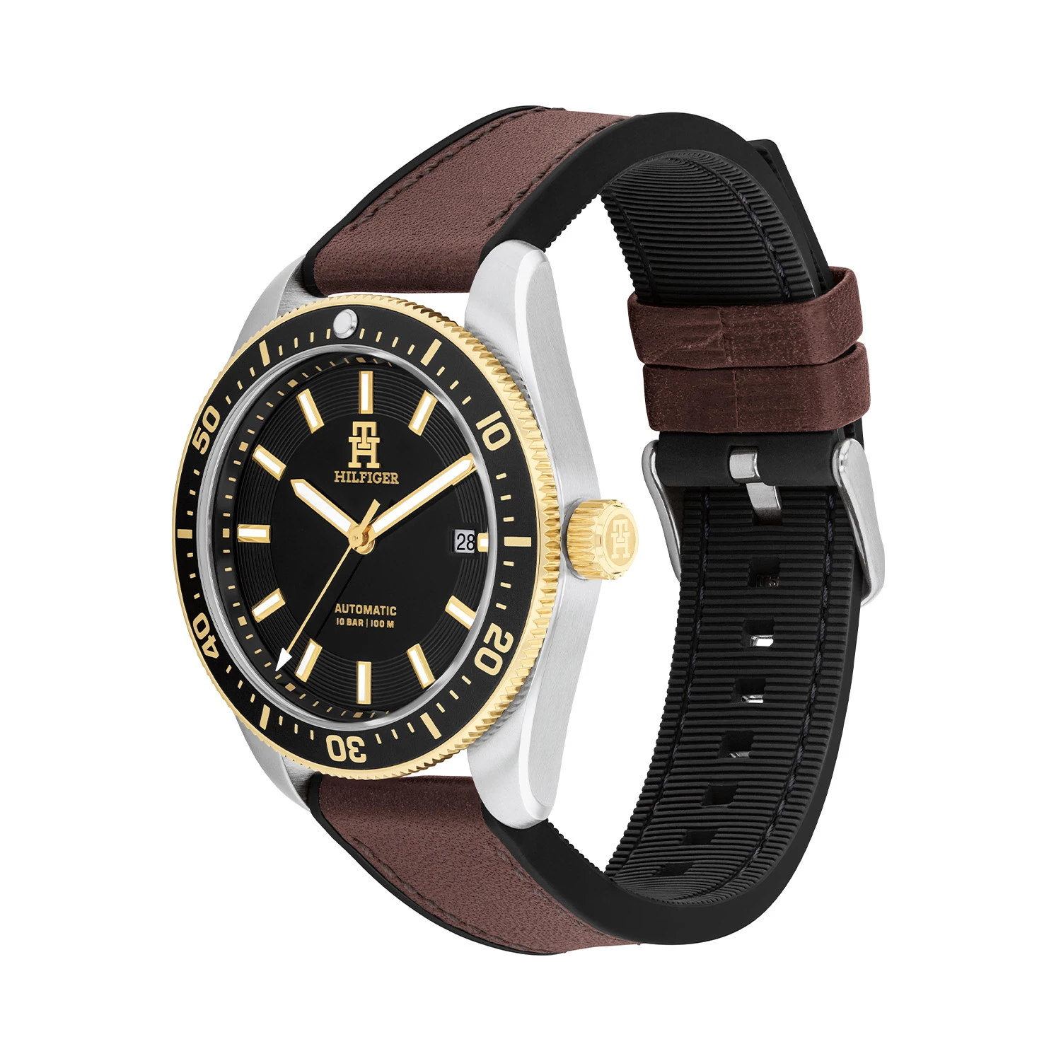 Tommy Hilfiger TH1792142 Horloge Heren Zilverkleurig Automaat 40mm