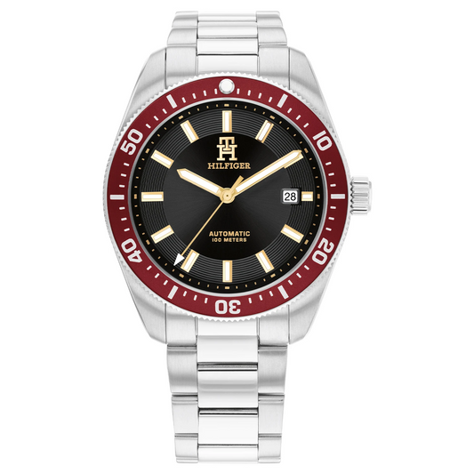 Tommy Hilfiger TH1792154 Horloge Heren Zilverkleurig Automaat 40mm