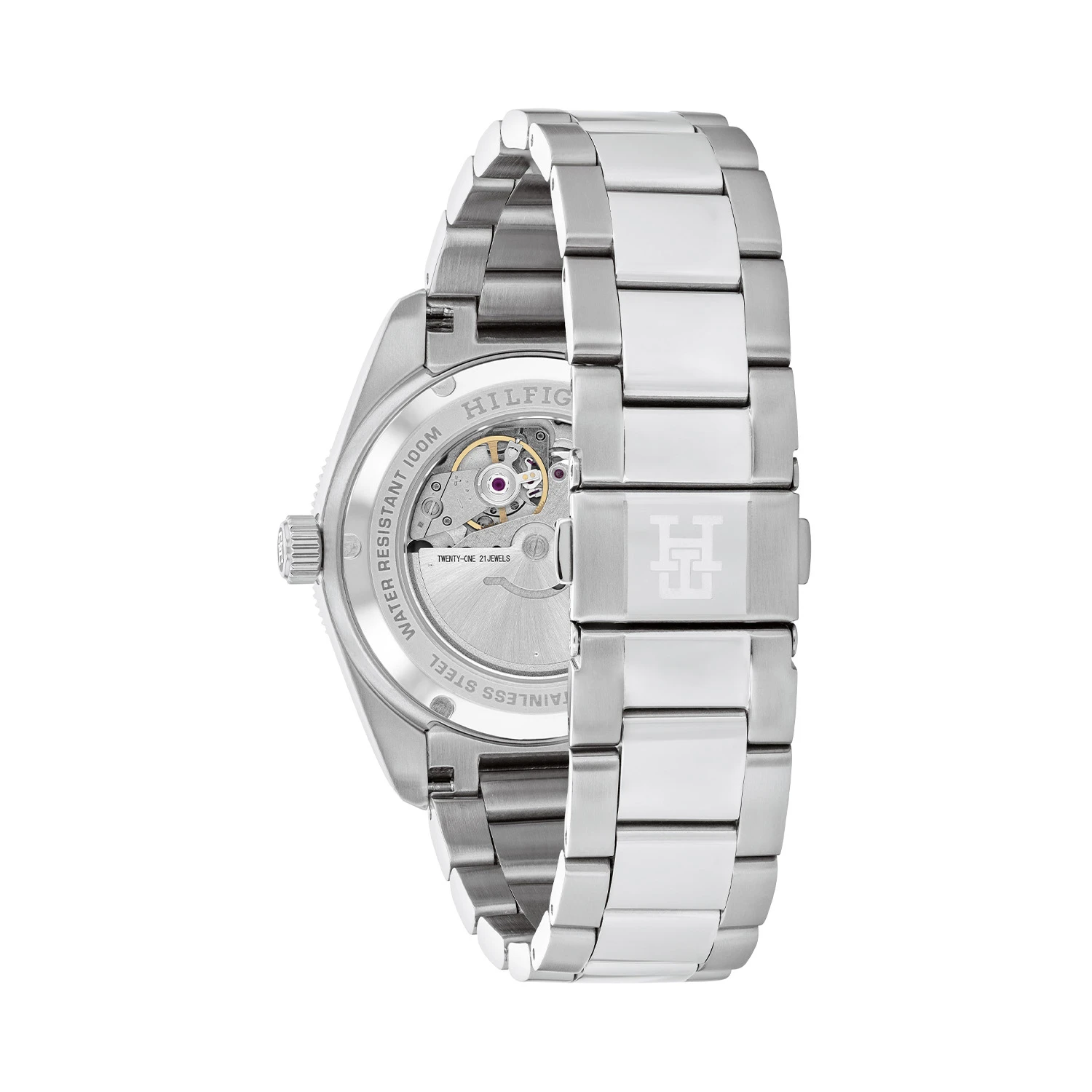 Tommy Hilfiger TH1792154 Horloge Heren Zilverkleurig Automaat 40mm