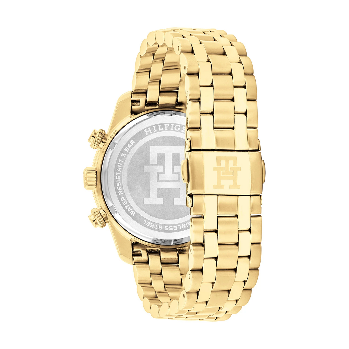 Tommy Hilfiger TH1792158 Horloge Heren Goudkleurig Chronograaf 41mm