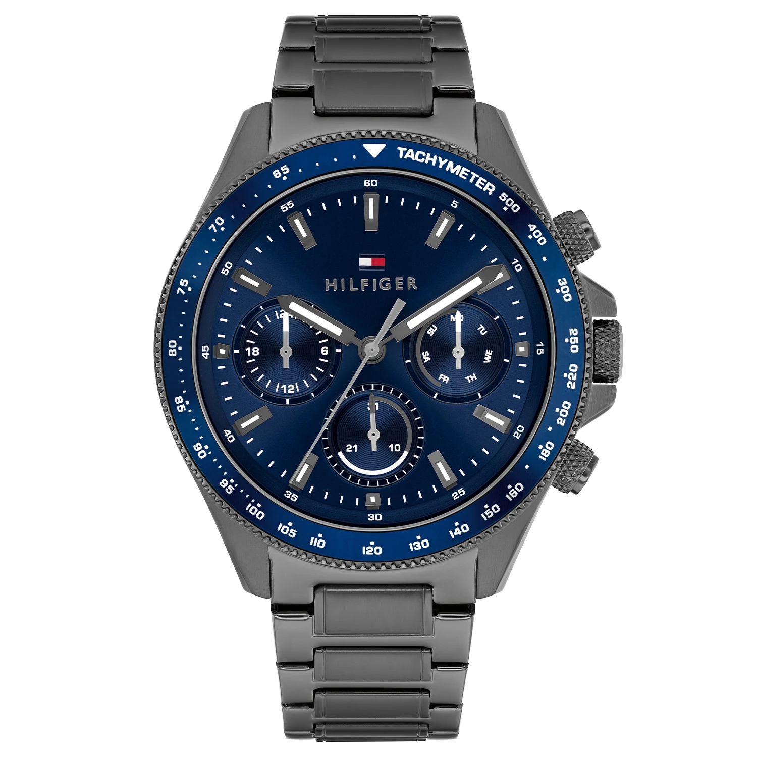 Tommy Hilfiger TH1792212 Horloge Heren Staal Gunmetal 44mm