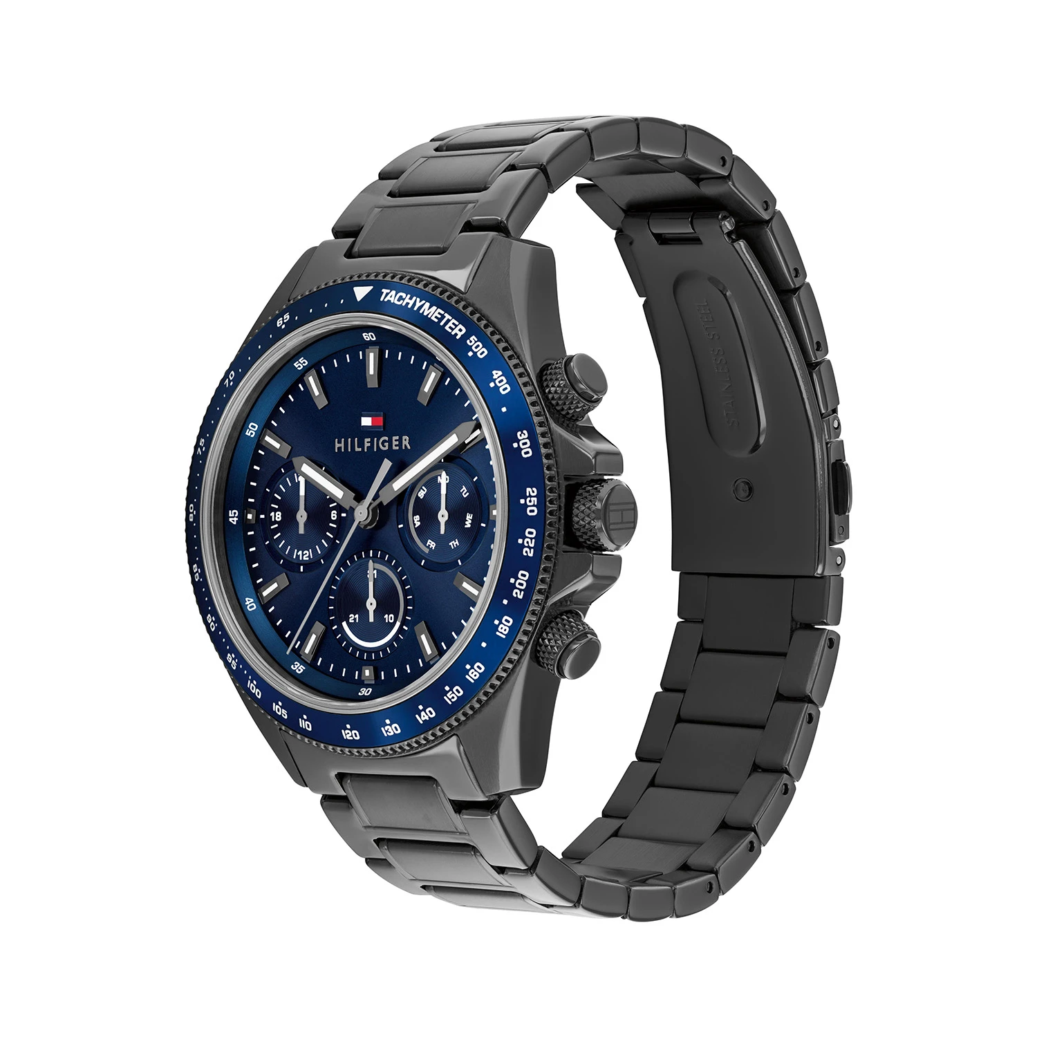 Tommy Hilfiger TH1792212 Horloge Heren Staal Gunmetal 44mm