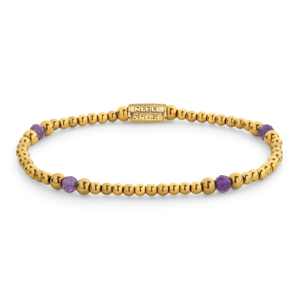 Touch of Purple Glam Rocks - 4mm XS