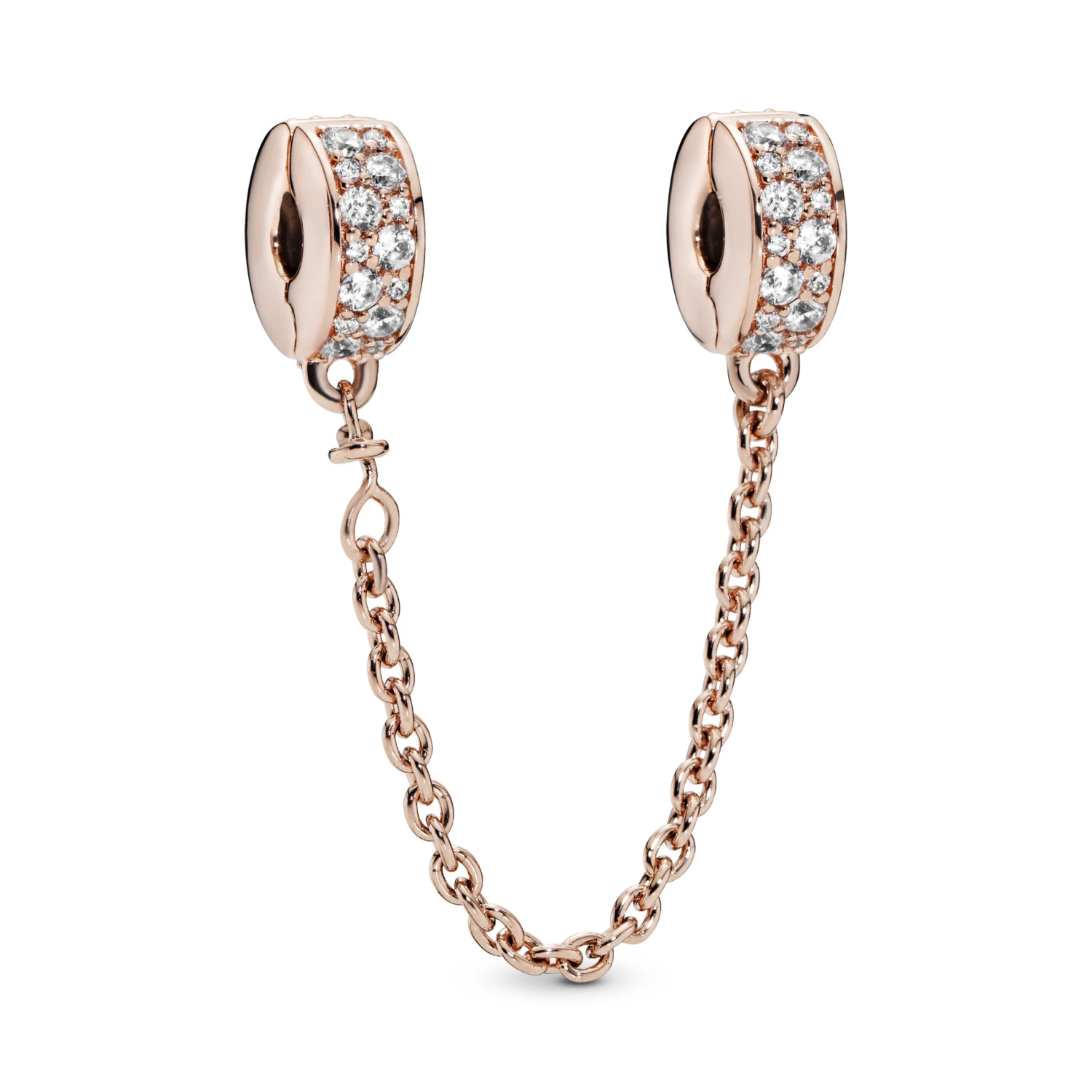 Transparante Pavé Veiligheidsketting