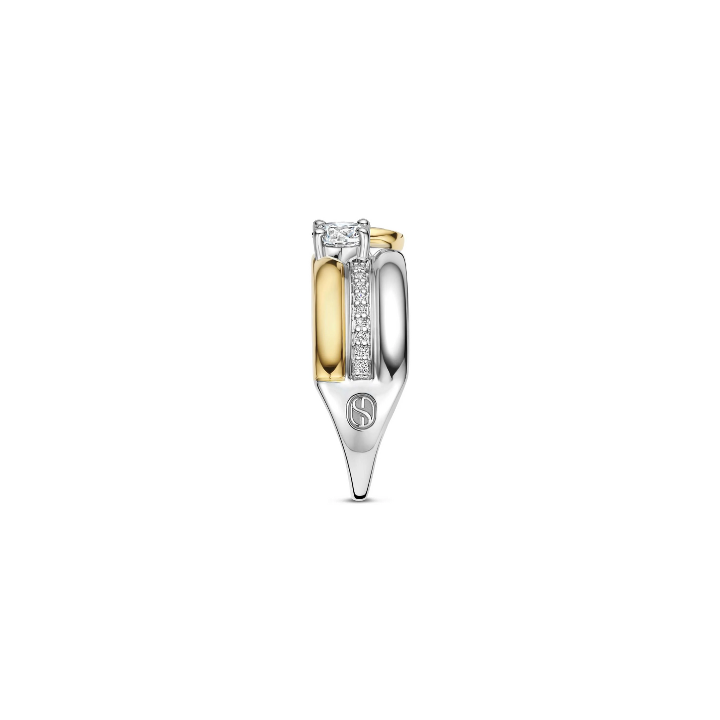 Triple Band Ronde Double Zirkonia Ring