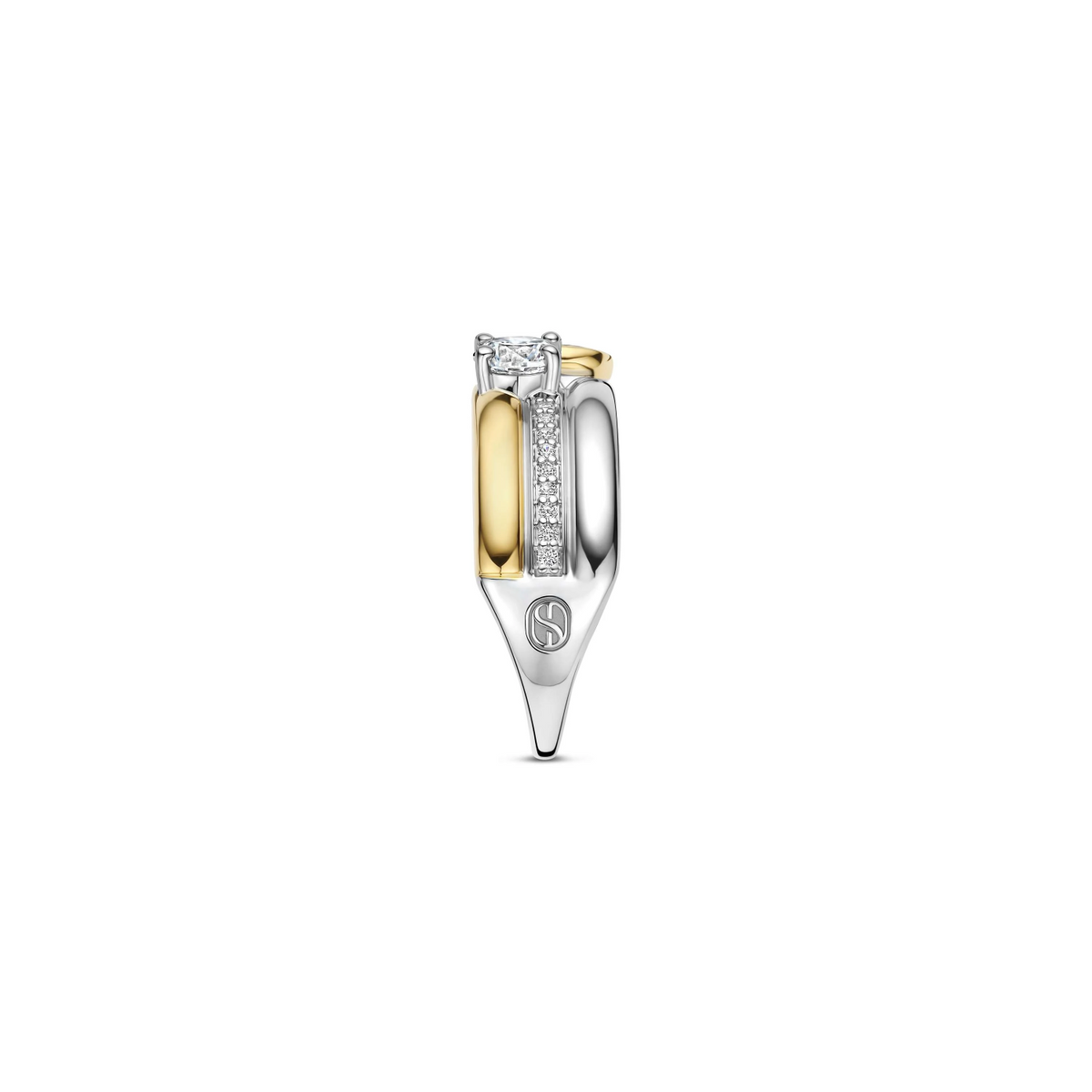 Triple Band Ronde Double Zirkonia Ring