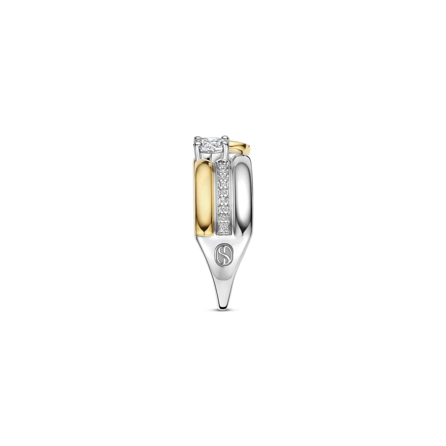 Triple Band Ronde Double Zirkonia Ring