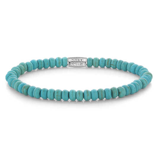 Turquoise Round Slices - 4mm XS --