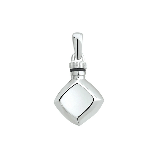 urnhanger 14,5 mm zilver gerhodineerd