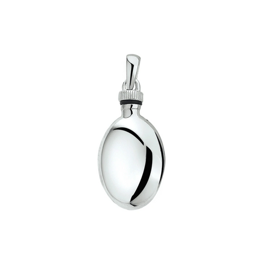 urnhanger 19,5 mm zilver gerhodineerd
