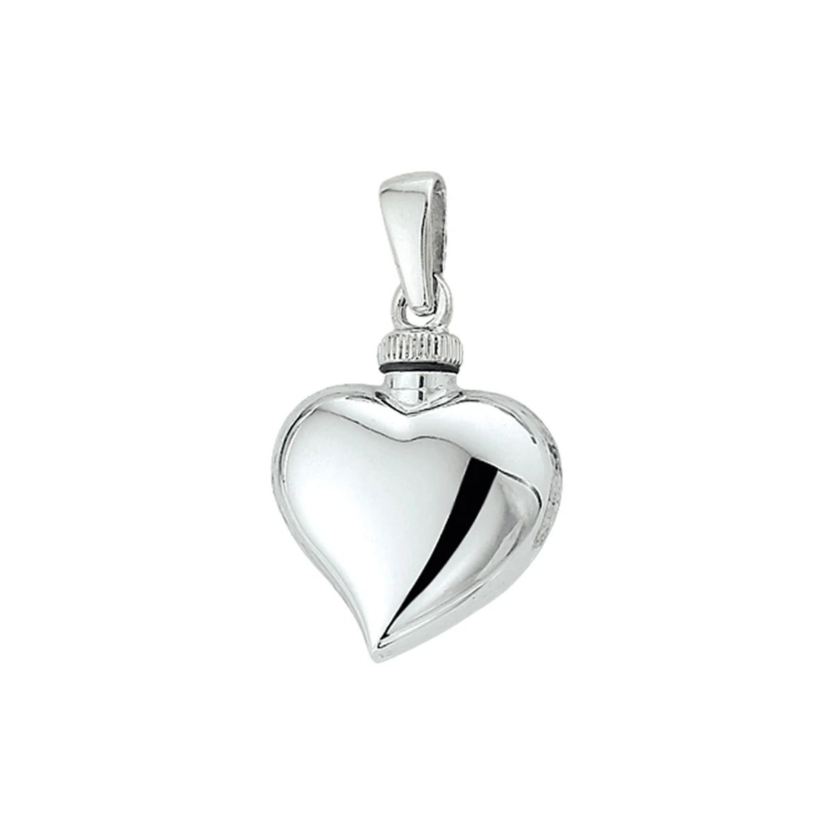 urnhanger hart 16 mm zilver gerhodineerd