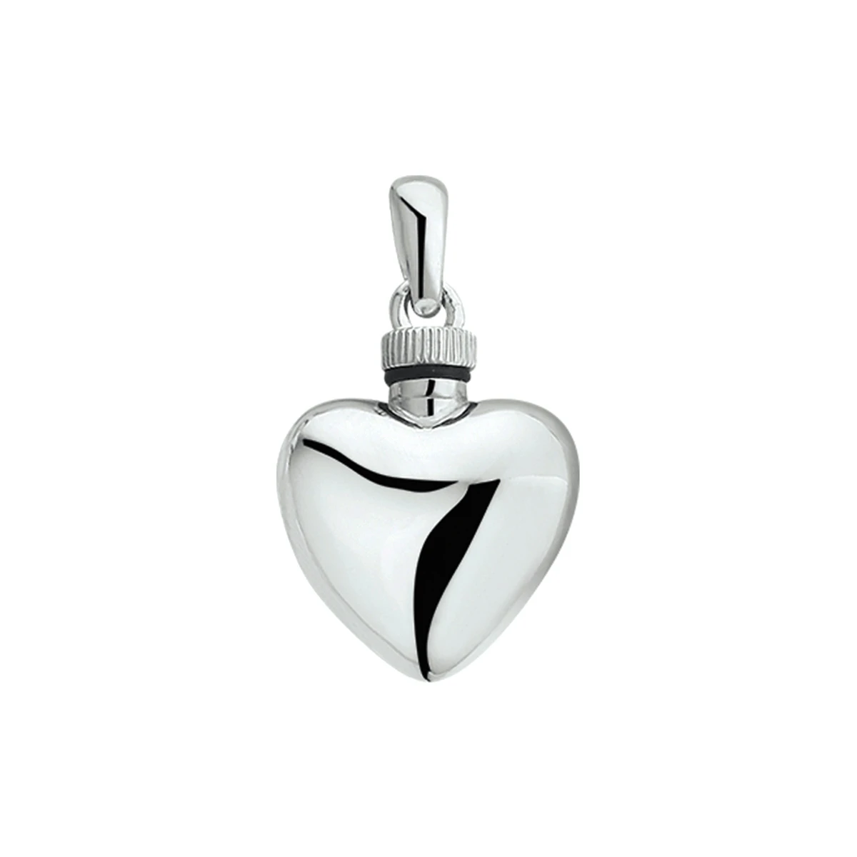 urnhanger hart 17 mm zilver gerhodineerd
