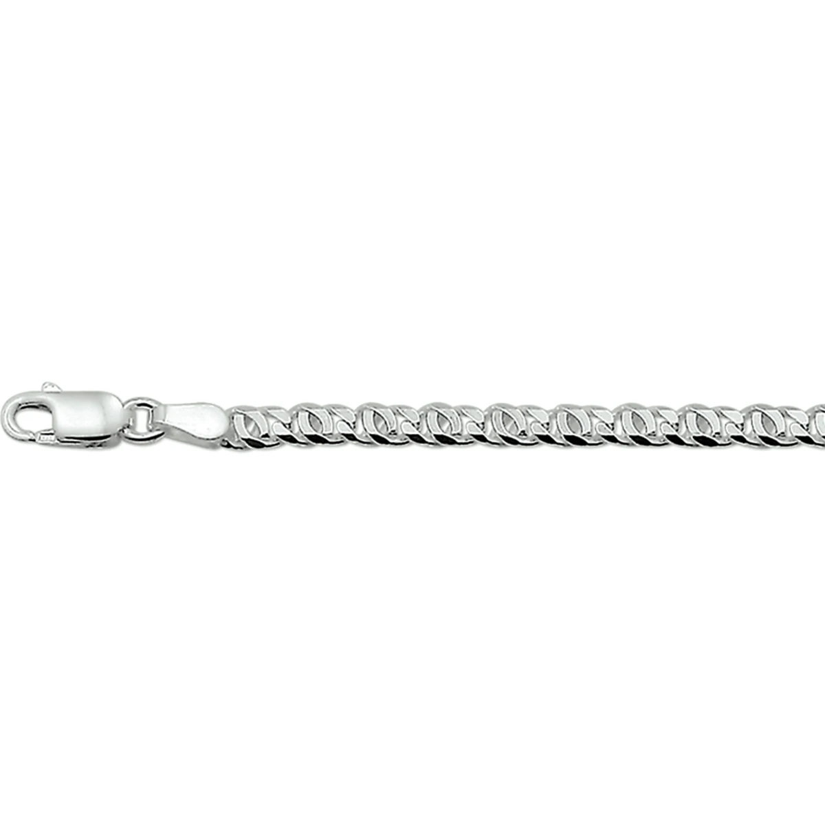 valkenoog 3,3 mm zilver wit