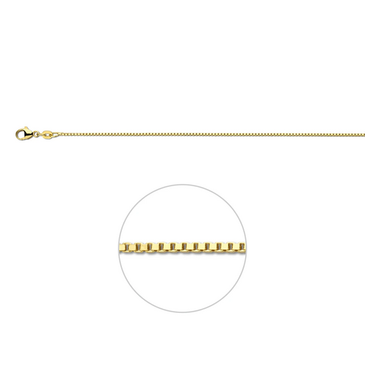 venetiaans 1,1 mm 14K geelgoud
