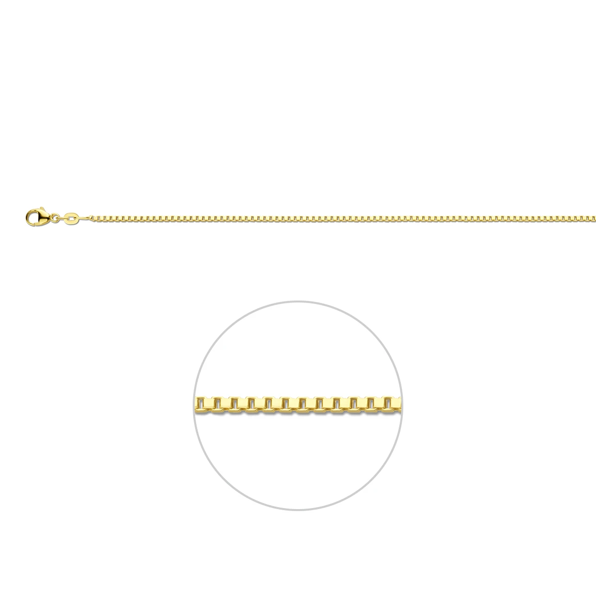 venetiaans 1,4 mm 14K geelgoud
