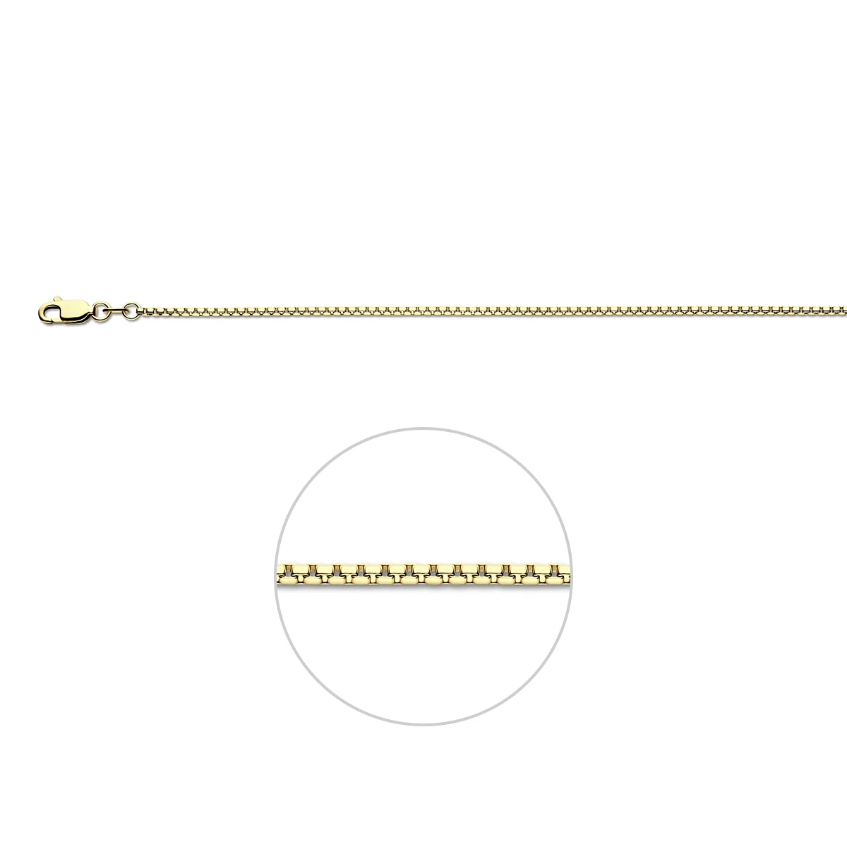 venetiaans bol 1,5 mm 14K geelgoud