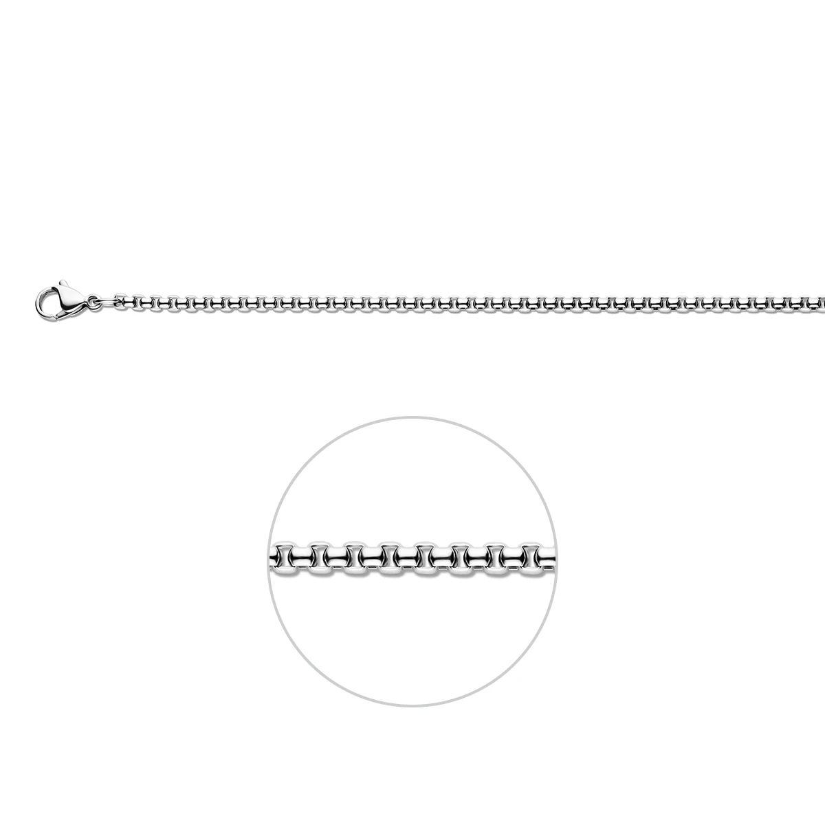venetiaans bol 3,0 mm edelstaal