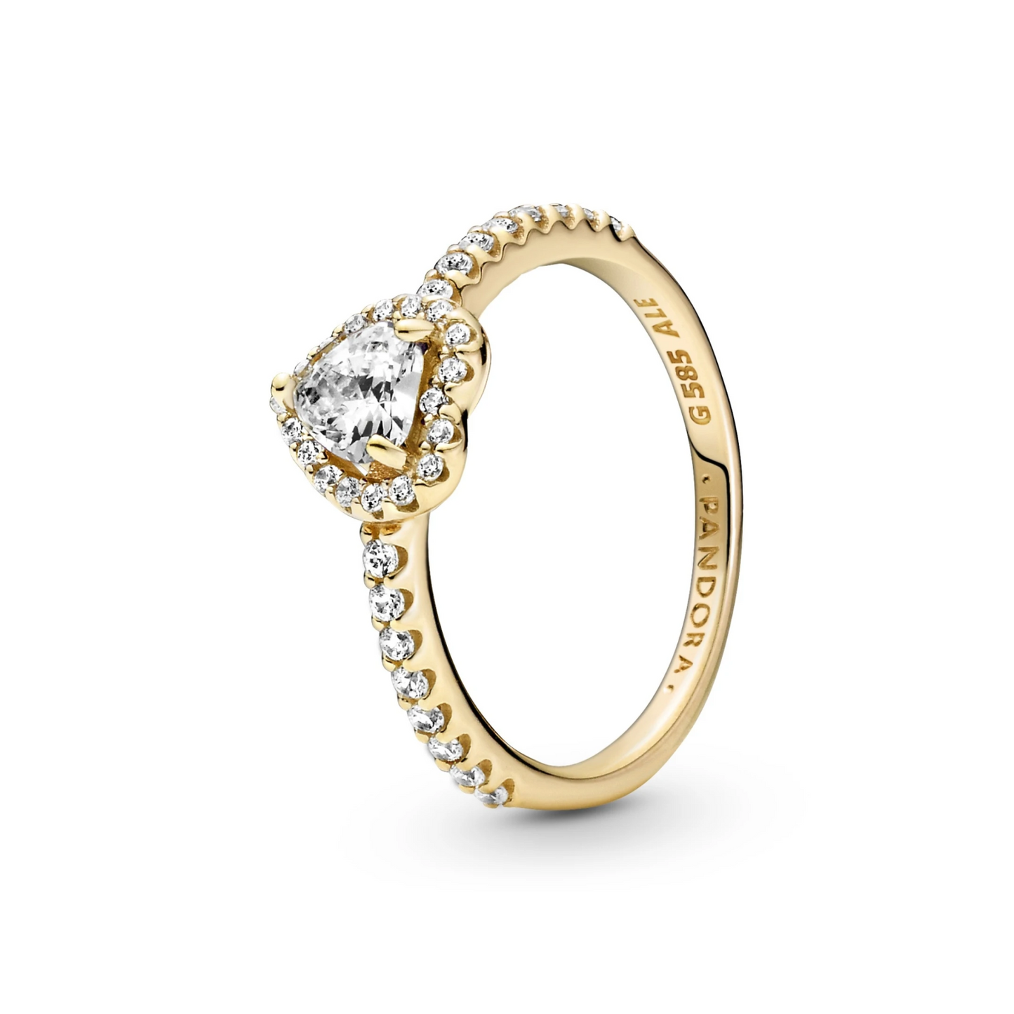 Verhoogd Hart Ring