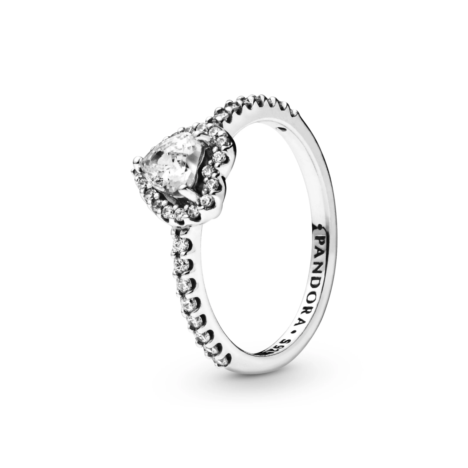 Verhoogd Hart Ring