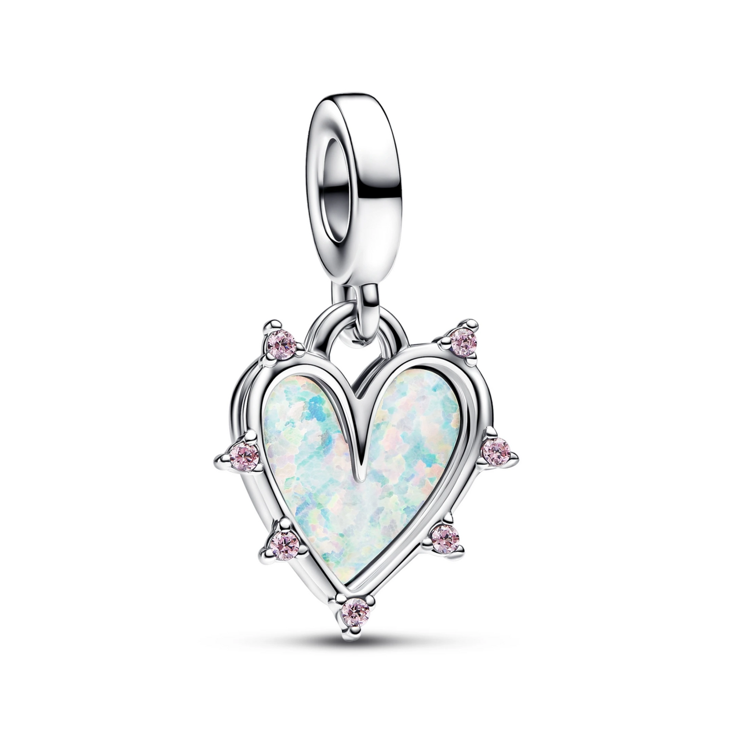 Vriendschap Opalescent Dubbele Hangende Bedel