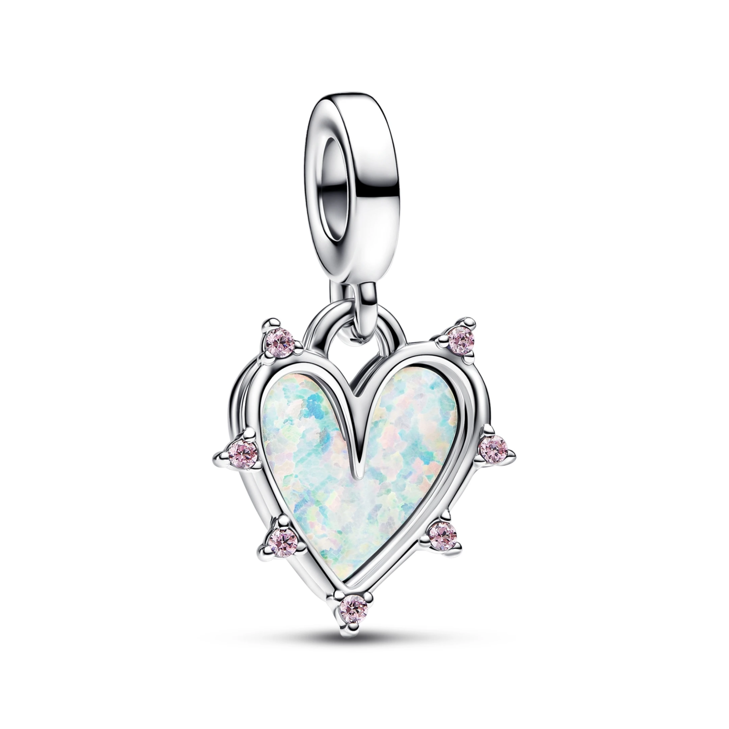 Vriendschap Opalescent Dubbele Hangende Bedel