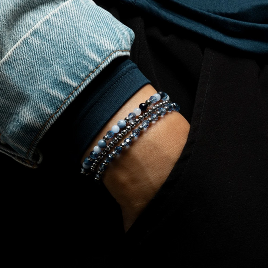 Winter Blues Glam Rocks silver-coloured - 4mm S