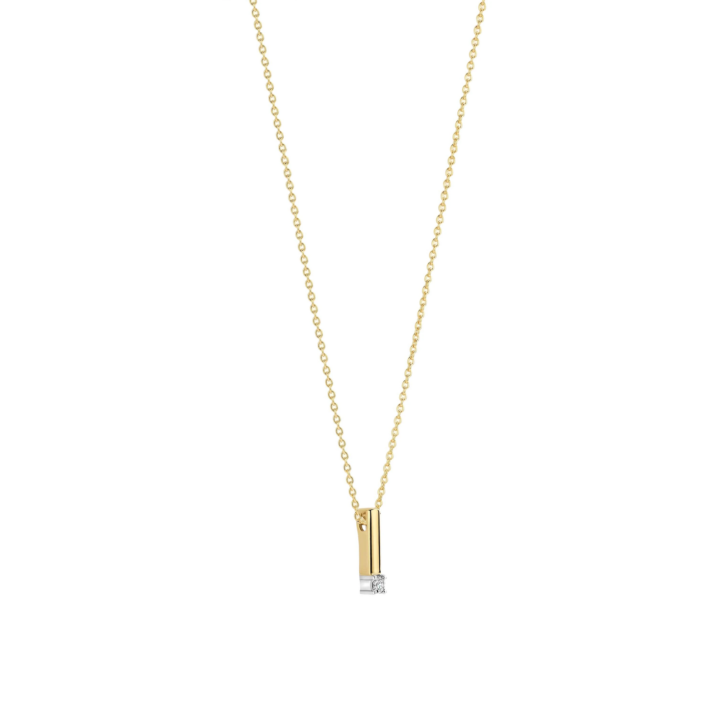Zirkonia Bar Ketting