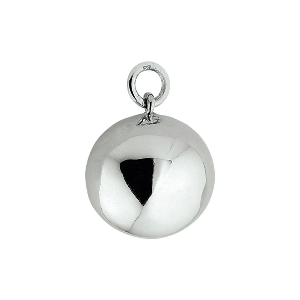 zwangerschapsbal zilver wit