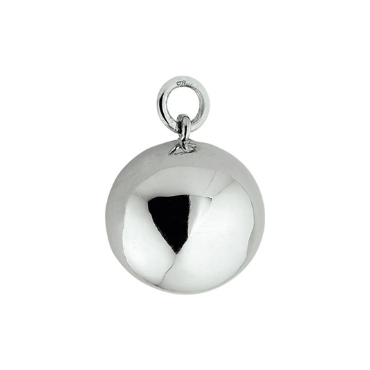 zwangerschapsbal zilver wit